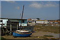 Boats on the Shoreham-by-Sea Mudflats, Sussex