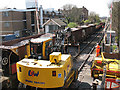 Ballast train at Charlton Lane