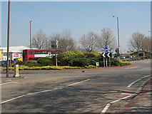 TQ4178 : Stonelake roundabout, Charlton by Stephen Craven