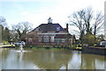 Large house by the Village pond, Goudhurst