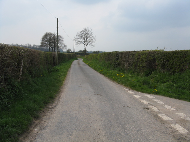 Lane near Bidney Farm
