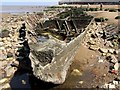 TF6741 : Shipwreck, Hunstanton by Dave Hitchborne