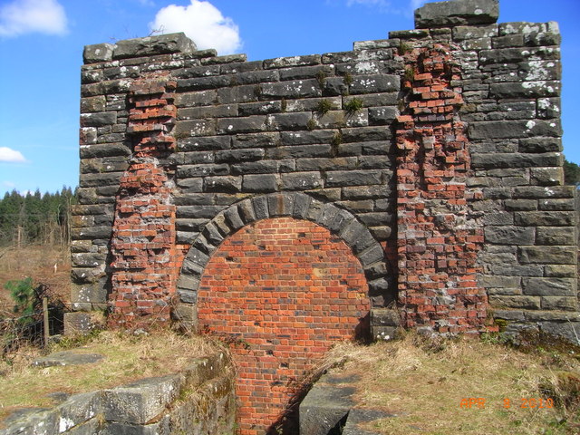 Remains of Fairplay Iron Mine