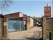 TQ4078 : Terry's Autos, East Greenwich by Stephen Craven