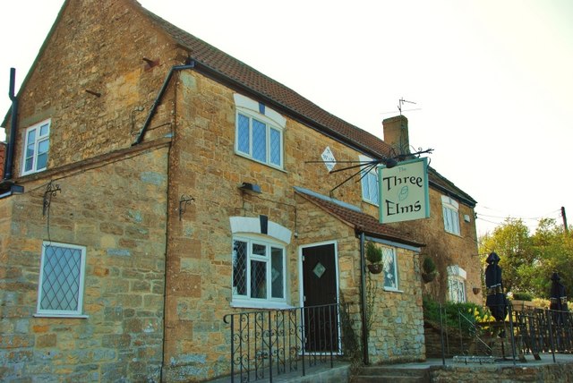 North Wootton The Three Elms Public Mr Eugene Birchall Cc By Sa Geograph Britain