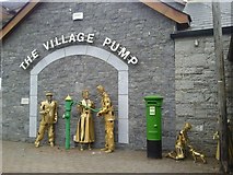 N9747 : Sculptures, Batterstown, Co Meath by C O'Flanagan