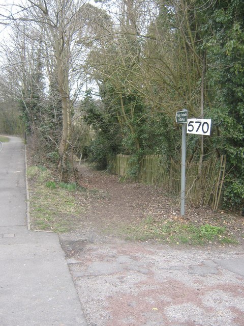 Public Footpath between Allestree and Duffield, Derbyshire