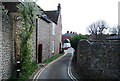 A very narrow part of Sloe Lane