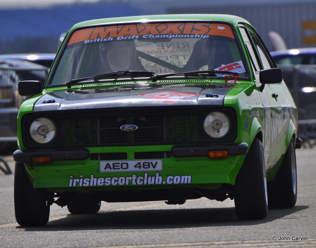 Silverstone Racing Circuit - Ford Escort... \u00a9 John Carver :: Geograph Britain and Ireland