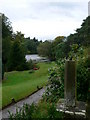 Sundial and the Dee at St Hilary