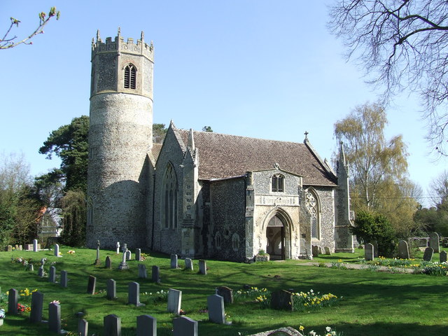 St Mary Rickinghall Inferior © Keith Evans :: Geograph Britain and Ireland