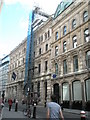 Scaffolding in Lombard Street