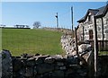 Start of the path to Dolbenmaen at Ymwlch Lodge