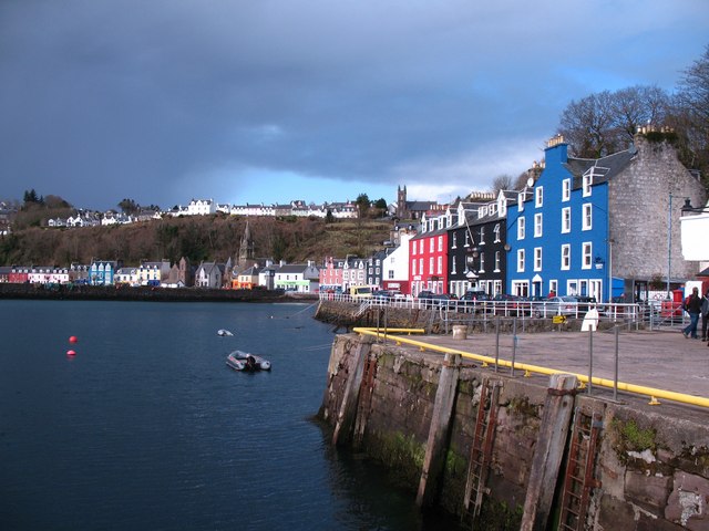 Tobermory from the CalMac pier