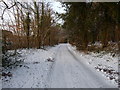 Grateley - Snowy Road