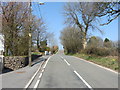 The B4297 road at Maesybont