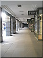 Modern pillars in London Wall