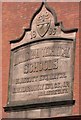 Plaque on the Arts Centre building, Bideford