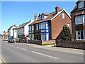 Cottages in Holway Road (A1082)