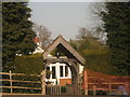 Lych gate to Great House Pub