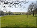 NY9393 : Elsdon village green by Andrew Curtis