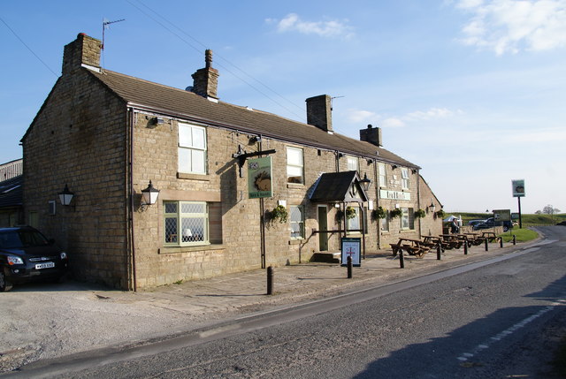 The Hare & Hounds, Werneth Low © Bill Boaden :: Geograph Britain and ...