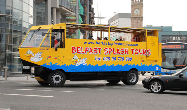 Amphibious bus, Belfast (2)