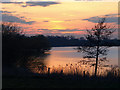 Dusk at Hornsea Mere