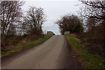 SK1115 : The road to Bridge 55 over the Trent and Mersey Canal by Steve Daniels