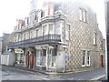 A balustraded building in Duke Street, Huntly