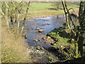 Confluence of the Poltross Burn and the River Irthing