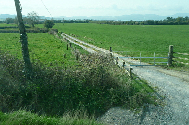 Farm entrance at Kilmolash Lower
