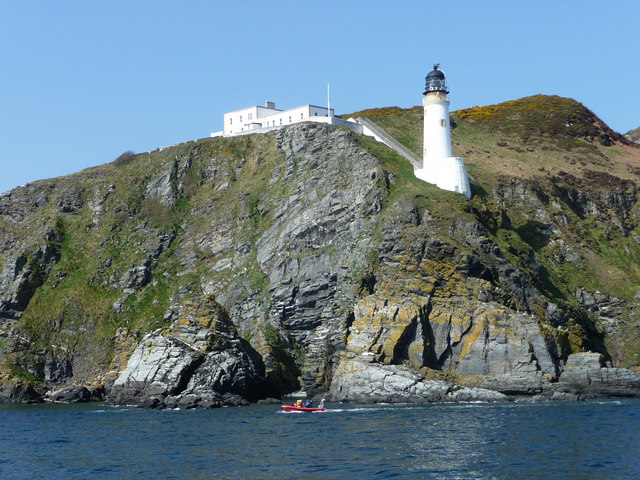 Gob ny Stroma and Maughold lighthouse © Chris Gunns :: Geograph Britain ...