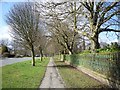 Otley Road near Harlow Hill Cemetery