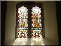 SO1220 : A window in Llanddetty church by pam fray