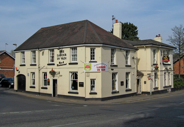 The Labour in Vain, 59 Red Hill,... © P L Chadwick :: Geograph Britain ...