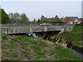 Swan Drive bridge over the River Salwarpe.