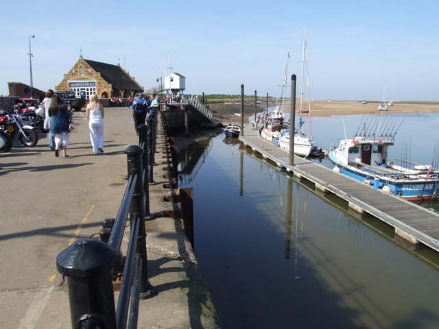 The Harbour Wells Next The Sea © Dave Hitchborne Cc By Sa20