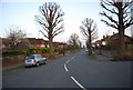 Looking down Chesterfield Rd