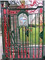 Gate at Ashton Gardens