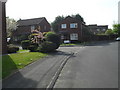 Approaching the junction of  Cornelius Drive and Sentinel Close