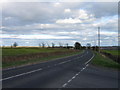 A68 road junction, looking SE