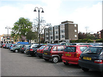 TF4609 : Car park east of St Peter's church, Wisbech by Evelyn Simak