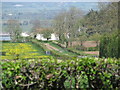 View down from the A39