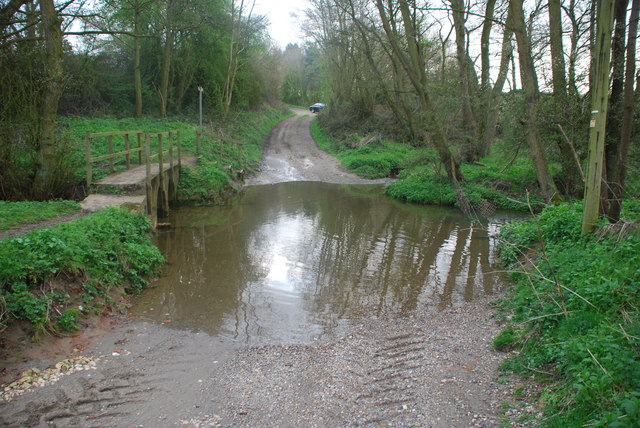 Ford and Footbridge near Stockwith Mill