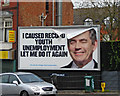 General Election 2010 - poster in Comberton Hill (No.1)