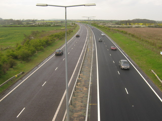 A299 Dual Carriageway © David Anstiss cc-by-sa/2.0 :: Geograph Britain ...