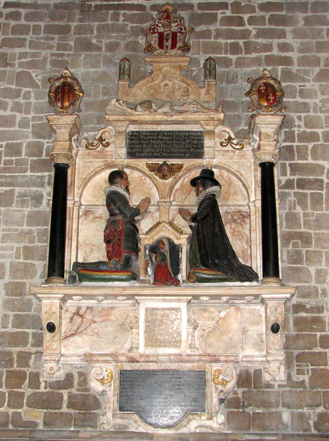 The church of SS Peter and Paul in Wisbech - C17 memorial