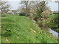 A gentle flowing River Arun by the Wey-South Path