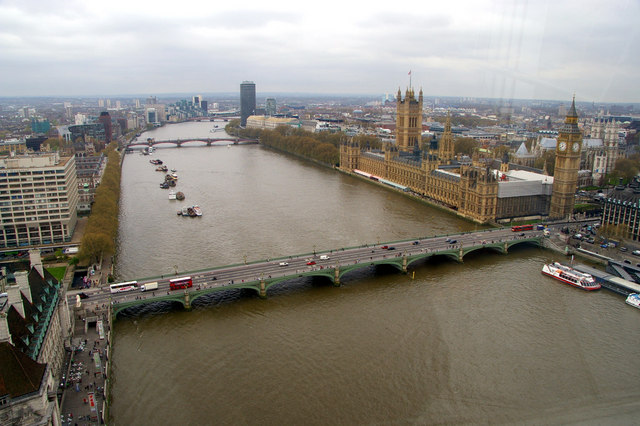 Westminster Bridge From The London Eye © Christine Matthews Cc By Sa2